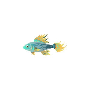 Glyphed Magic Fish